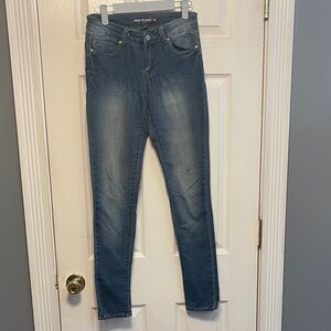 Nine Planet Women's Classic Blue Skinny Jeans